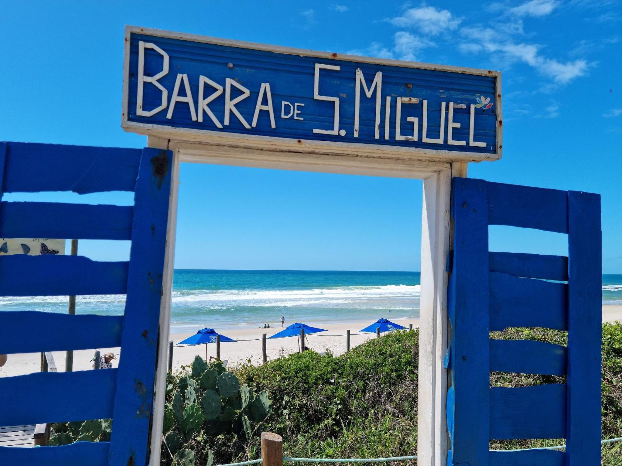 Areias do Mar - 3 quartos à beira-mar Barra de São Miguel Extérieur photo